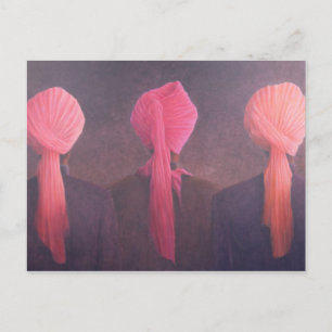 Turban Triptych Vykort