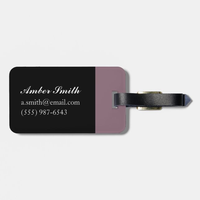 TurbanTriptych Bagagebricka (Baksida Vågrät)