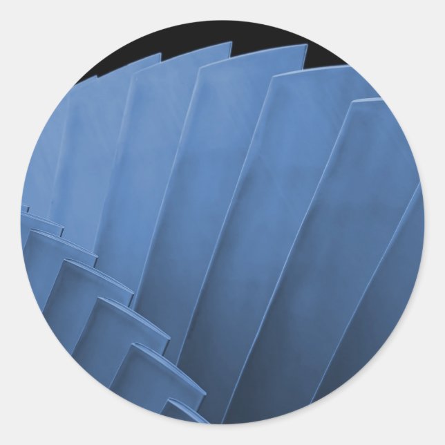 Turbin Runt Klistermärke (Framsida)