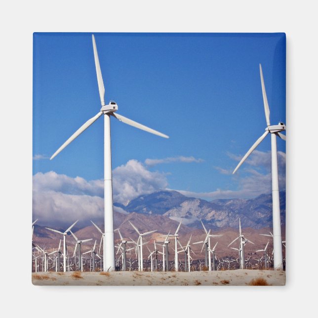 Turbiner av vind magnet (Framsidan)