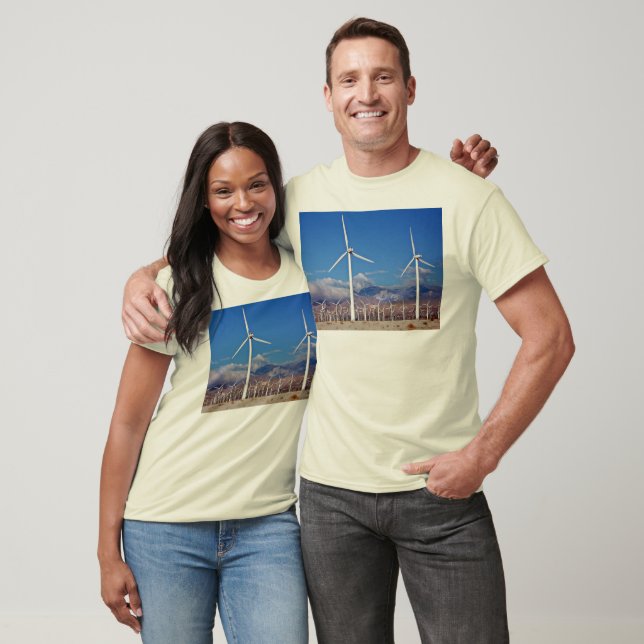 Turbiner av vind t-shirt (Unisex)