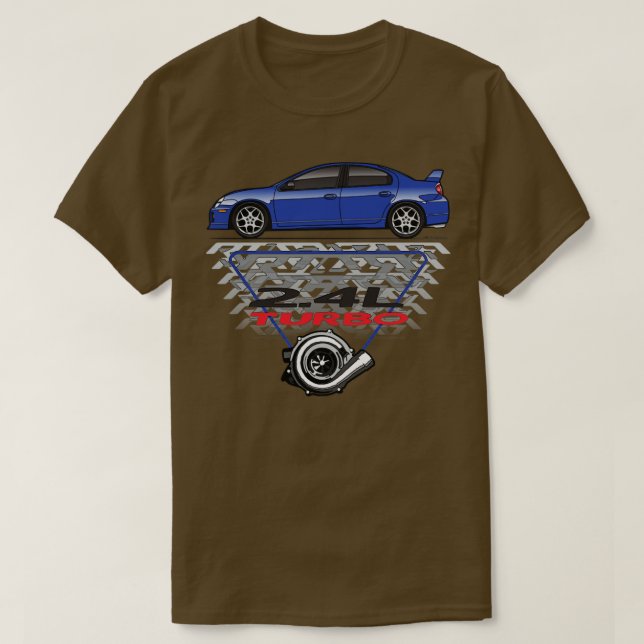 Turbo Blue T Shirt (Design framsida)