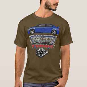 Turbo Blue T Shirt