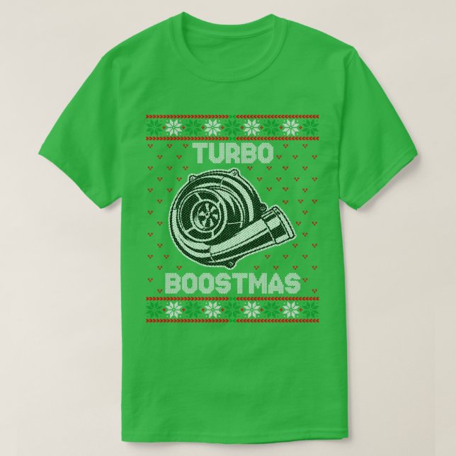 Turbo Boostmas Turbo-christmas T Shirt (Design framsida)