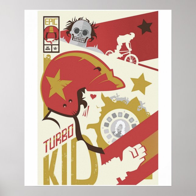 Turbo Boy Poster (Framsidan)