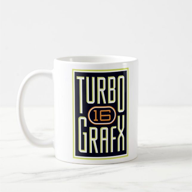 Turbo Grafx 16 Kaffemugg (Vänster)