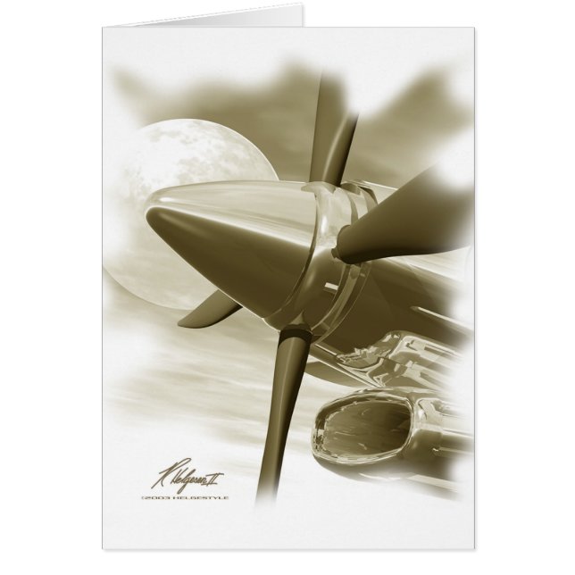 TURBO HÄLSNINGSKORT (Framsidan)