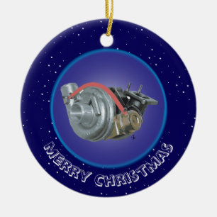 Turbo Julgransprydnad Keramik