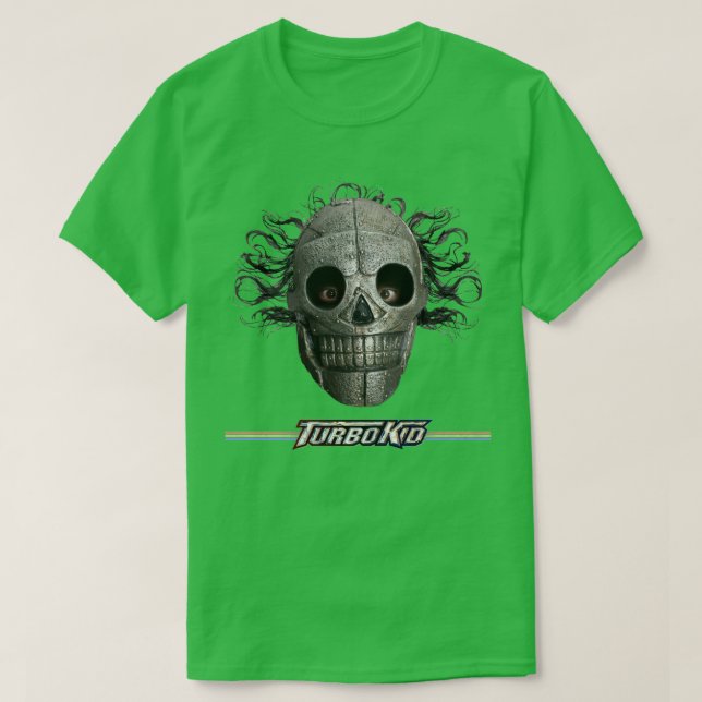 Turbo Kid Turbo Skeleton2015 VHSGasm Video HORROR T Shirt (Design framsida)