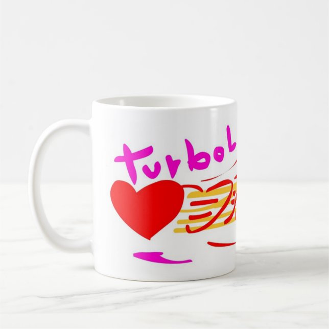 Turbo love kaffemugg (Vänster)