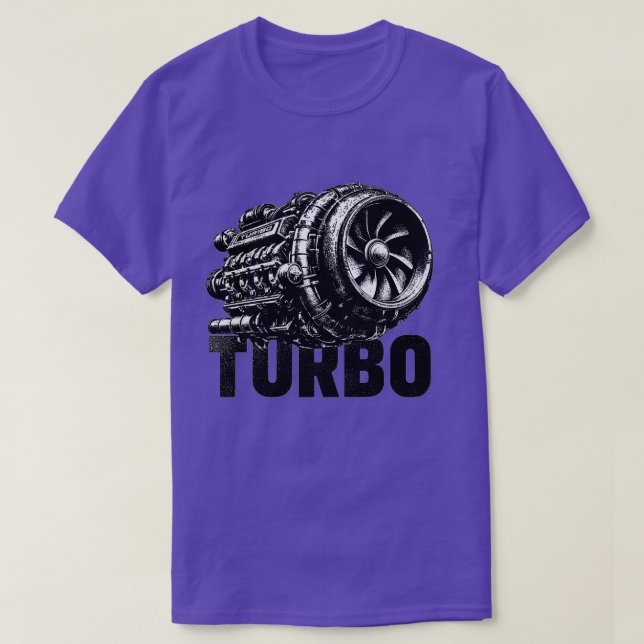 Turbo-motor 13 t shirt (Design framsida)