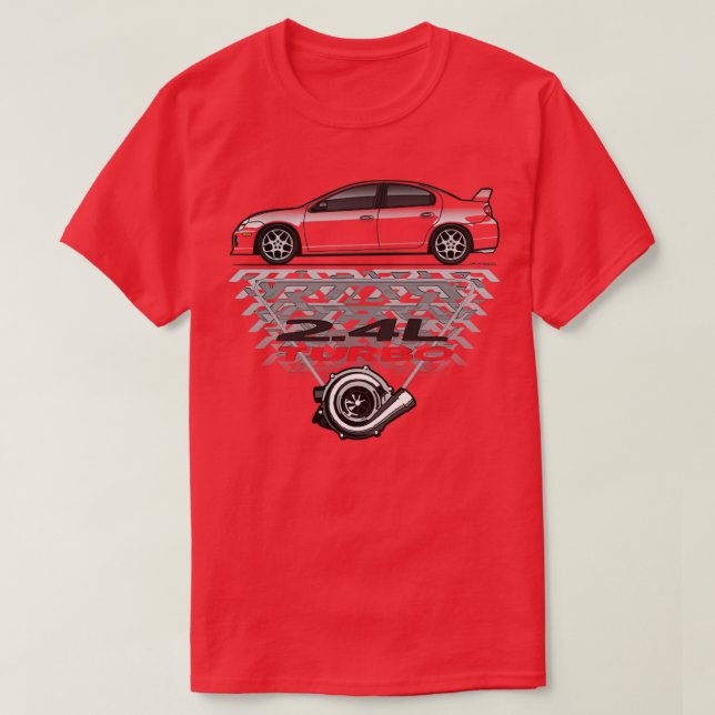 Turbo Multifärgad T Shirt (Design framsida)