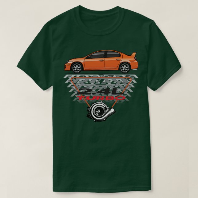 Turbo Orange T Shirt (Design framsida)