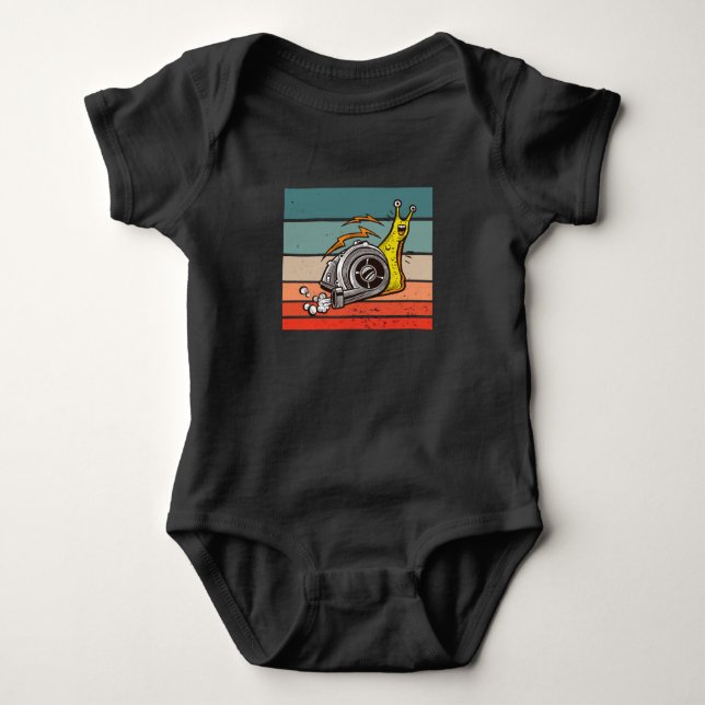 Turbo snail t shirt (Framsida)