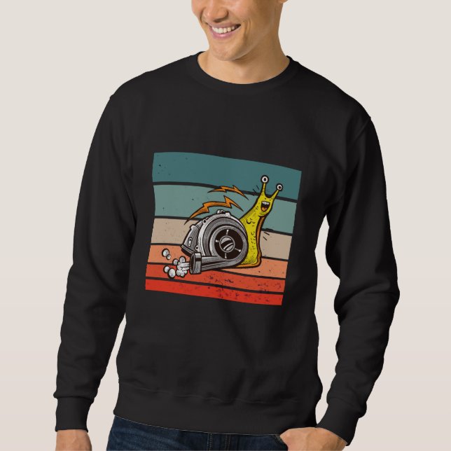 Turbo snigel lång ärmad tröja (Framsida)