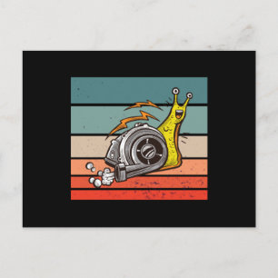 Turbo snigel vykort
