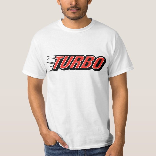 Turbo ~ Tävling Car Tävla Tröja (Framsida)