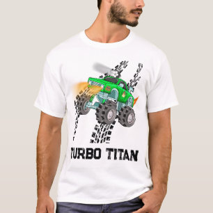 Turbo Titan Monster Truck T Shirt