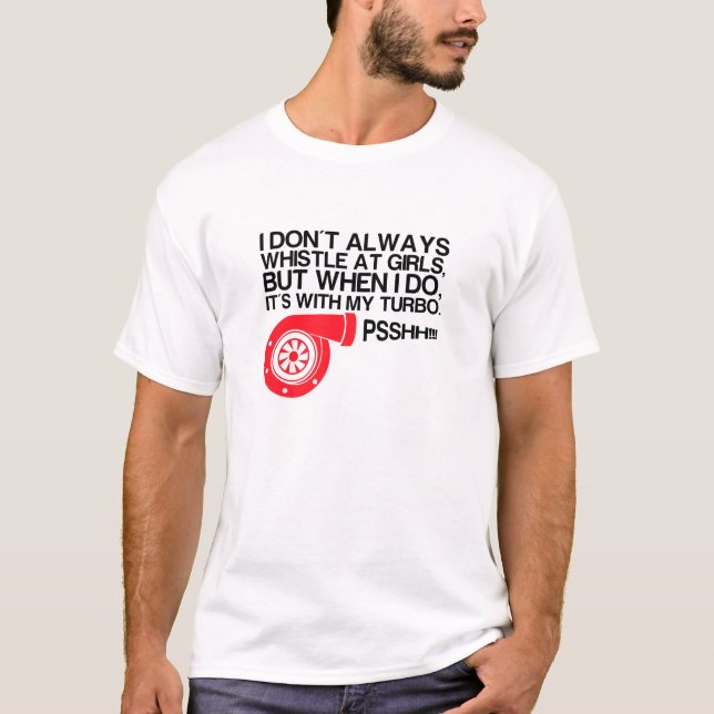 Turbo vissling t shirt (Framsida)