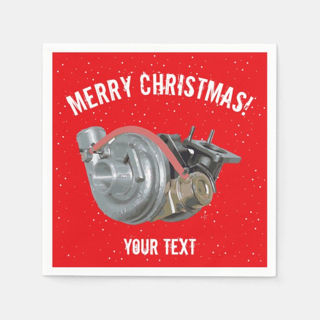 Turbocharger Pappersservett (Framsidan)