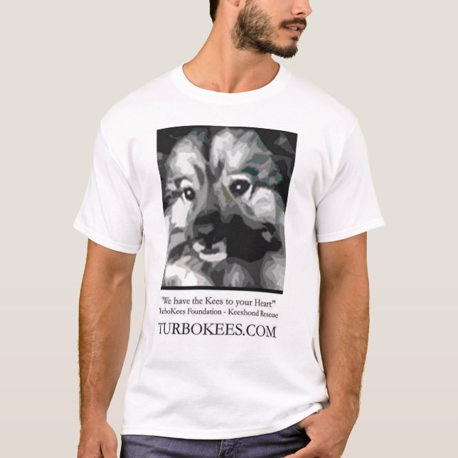 Turbokees.com stamgästlogotyp tee shirt (Framsida)