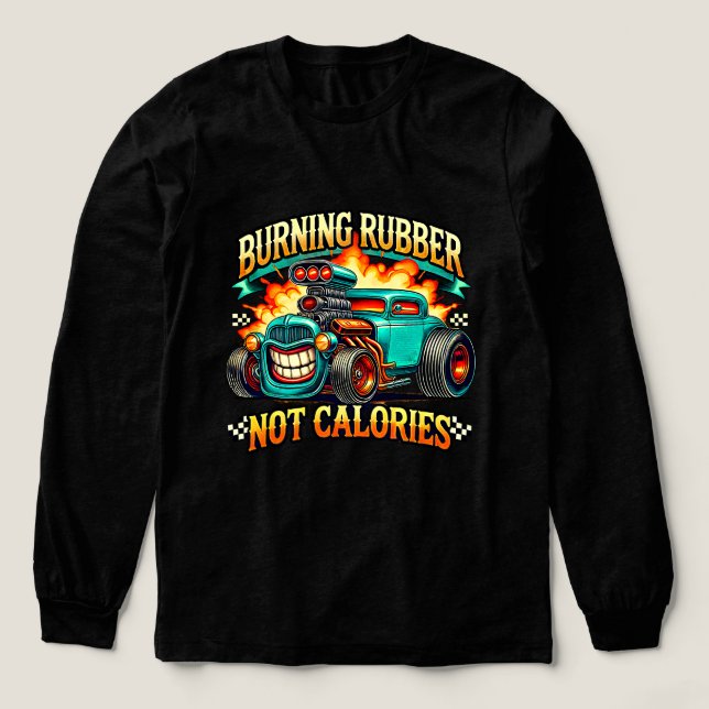Turboladdad Roligt T Shirt (Design framsida)