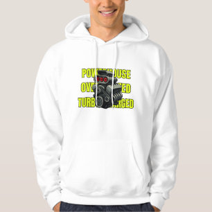 Turboladdad V8 Powerhouse - Perfekt Gift för bil Hoodie