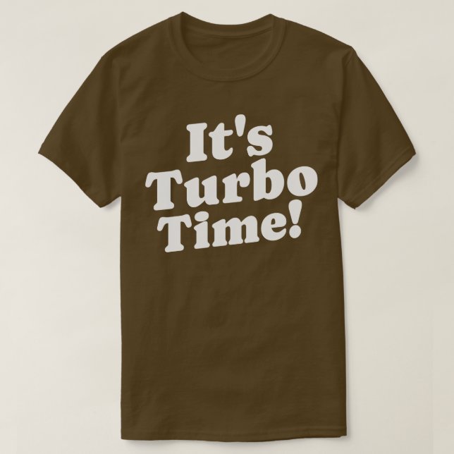 Turbotid T Shirt (Design framsida)