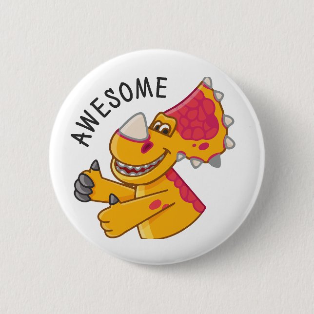 Turbozaurs Knapp (Framsida)