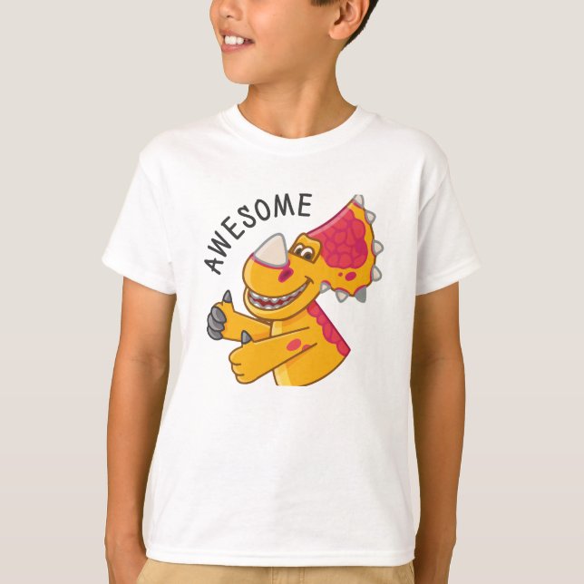 Turbozaurs T Shirt (Framsida)