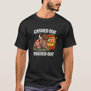 Turbuffel cashade ut svimmade Roligt casino G T Shirt