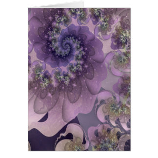 Turbulent drömmar hälsningskort