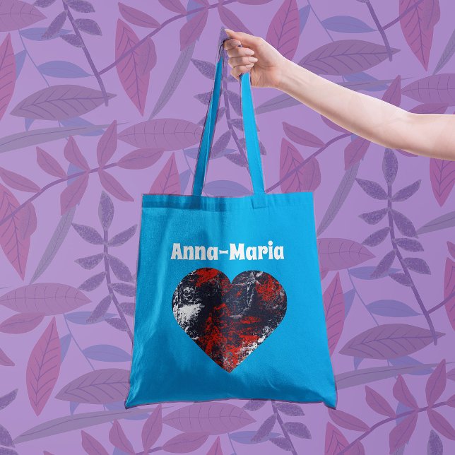 Turbulent Heart-Mörk Moody Gothic Art Axelväska (Another version instead of crossbody)