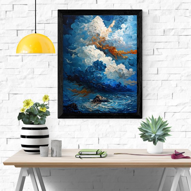 Turbulent Himmel Poster (Skapare uppladdad)