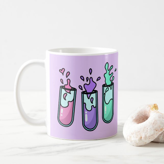 Turbulenta provrör kaffemugg (Med munk)