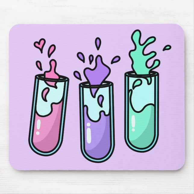 Turbulenta Reagensrör Musmatta (Framsidan)