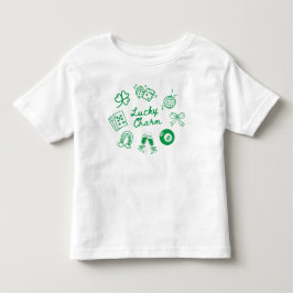 Turcharmen för St Patricks Day Lucky Clover T Shirt