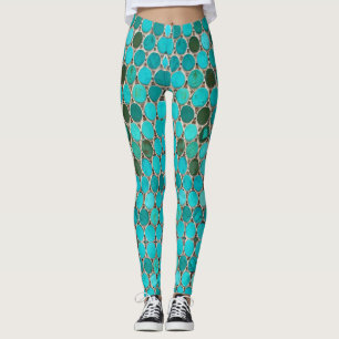 Turcityplattor oval mosaik leggings