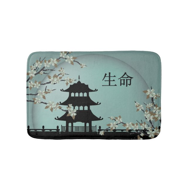 Turcoise night in Asia 'Life bad mats' Badrumsmatta (Framsidan)