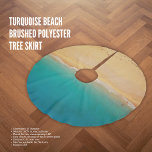 Turcos Beach Julgransmatta Borstad Polyester<br><div class="desc">Kustjakt den här julhelgen med vår turkos Beach Träd Skirt! Denna pulserande och snyggt träd-kjolt kommer att transportera dig till den tropiska stranden, vilket gör att du får en aning kustcharm till din helgdag-torde. Perfekten på den här kjolen är vackert ramar på basen av träd och skapar en fantastisk bakgrund...</div>
