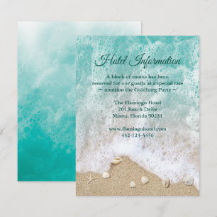Turcos Beach Vågar Bat mitzvah Hotel Info Inbjudningar