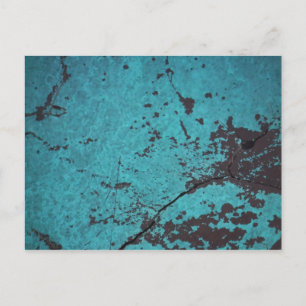 Turcos Blue Rusted Vykort