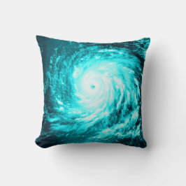 Turcos Blue Spiral Vatten Whirlpool Kudde