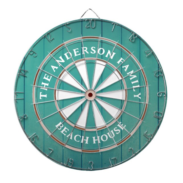 Turcos Boeach House Family Namn Darttavla (Framsidan)