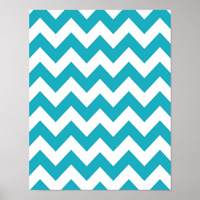 Turcos Bold Chevron Poster (Framsidan)