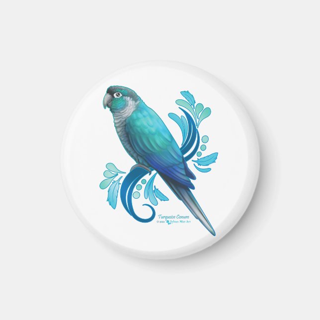 Turcos Conure Magnet (Framsidan)