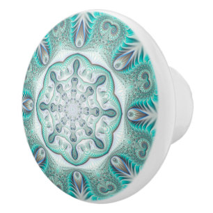 Turcos Coral Reef Mandala Knopp