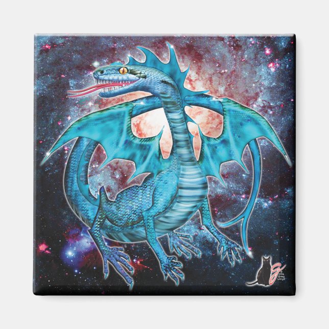Turcos Cosmic Dragon Magnet (Framsidan)