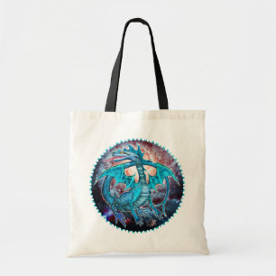 Turcos Cosmic Dragon Tote Bag Tygkasse