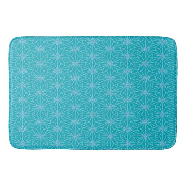 Turcos Flowers Bath Mat Badrumsmatta (Framsidan)
